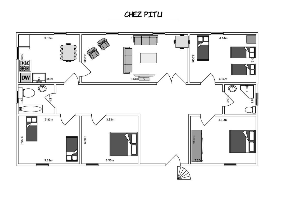 Chez Pitu Guest House Nofuentes Exterior photo